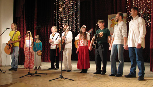 Последние минуты концерта Каравана в Солнечногорске
