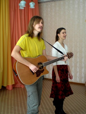 Алег и Олеся, новый бардовский дуэт